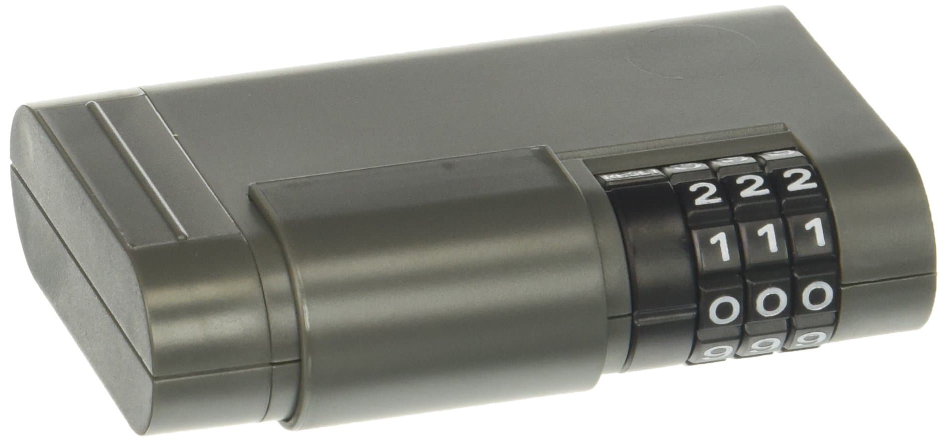 KIDDE SAFETY 001844 Lock Magnet Key Case , Gray,Grey