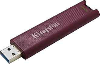 Kingston DataTraveler Max Type-A 512GB High Performance USB Flash Drive USB 3.2 Gen 2 Up to 1000 MB/s Sliding Cap Design DTMAXA/512GB