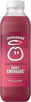 Innocent Super Smoothie Berry Energise, Strawberry & Cherry with Vitamins 750ml