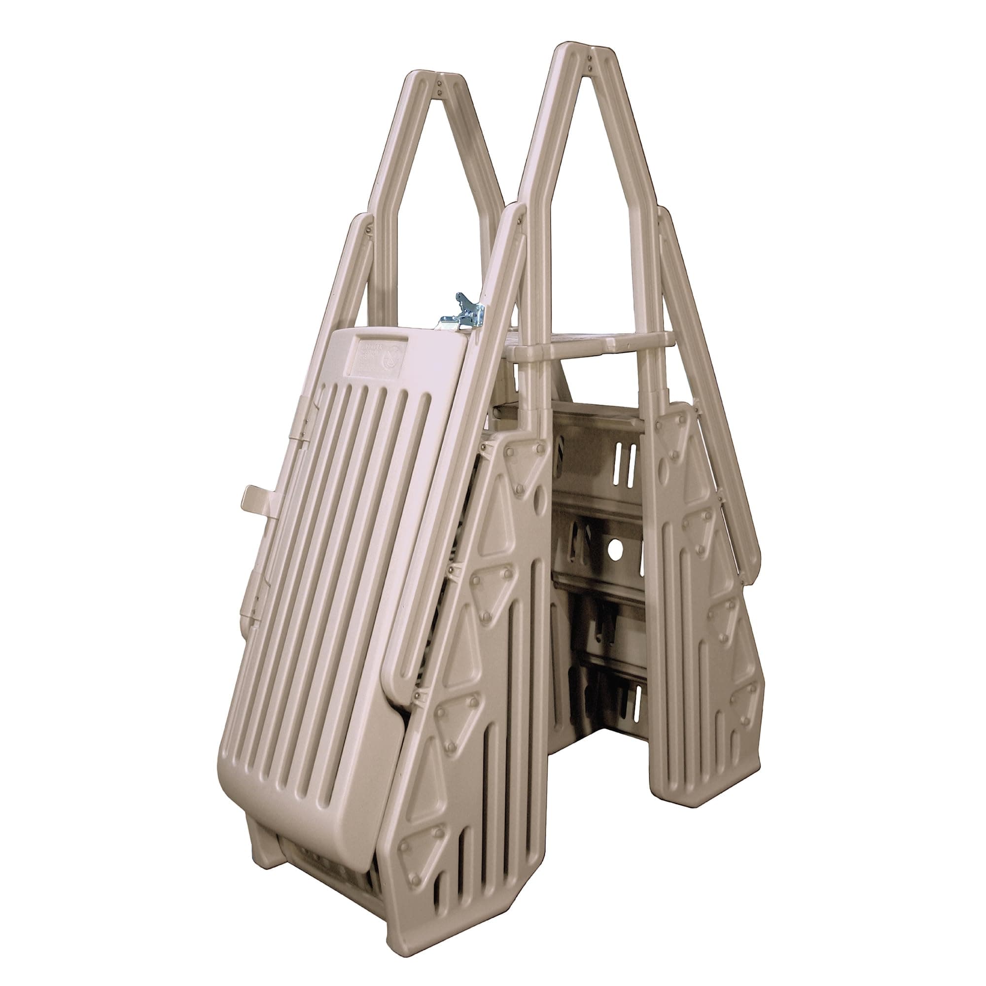 Blue Wave Neptune A-Frame Entry System for Above Ground Pools - Taupe