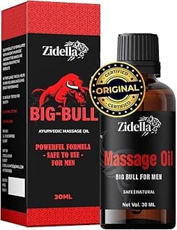 Bigbull Pure Ayurvedic Massage Oil For Men - 30ml