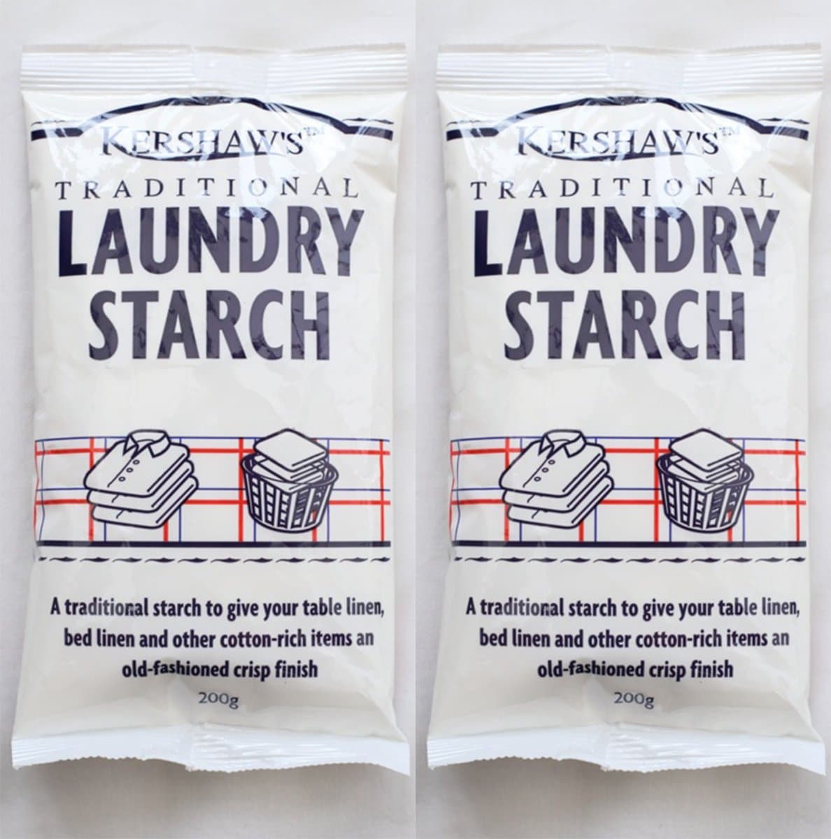 Traditional Laundry Starch Twin Pack