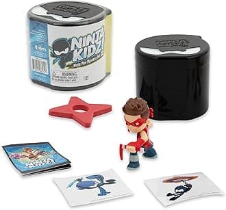 Ninja Kidz Mini Mystery Set - Brand NewMini Mystery Set with 5 Exciting Toys to Discover Inside, Merch Officially Licensed Merch