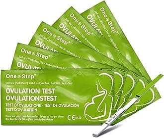 20 Ovulation Test Strips - Highly Sensitive Fertility Tests - 20miu/ml Testing Kits