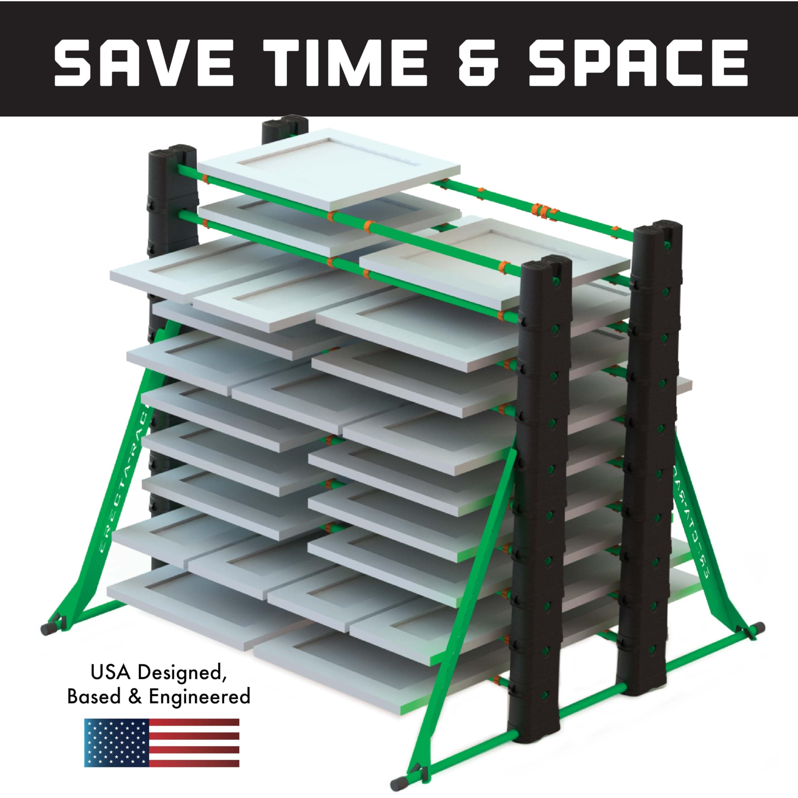 PRO-Series 10-Level Erecta-Rack Kit with Custom Carry Bag