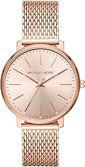 Michael Kors Pyper Women's Watch, Stainless Steel Watch for Women with Steel, Leather, or Silicone Band