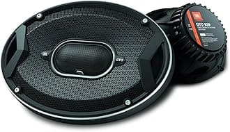 GTO939 GTO Series 6x9" 300W 3 Way Black Car Coaxial Audio Speakers Stereo