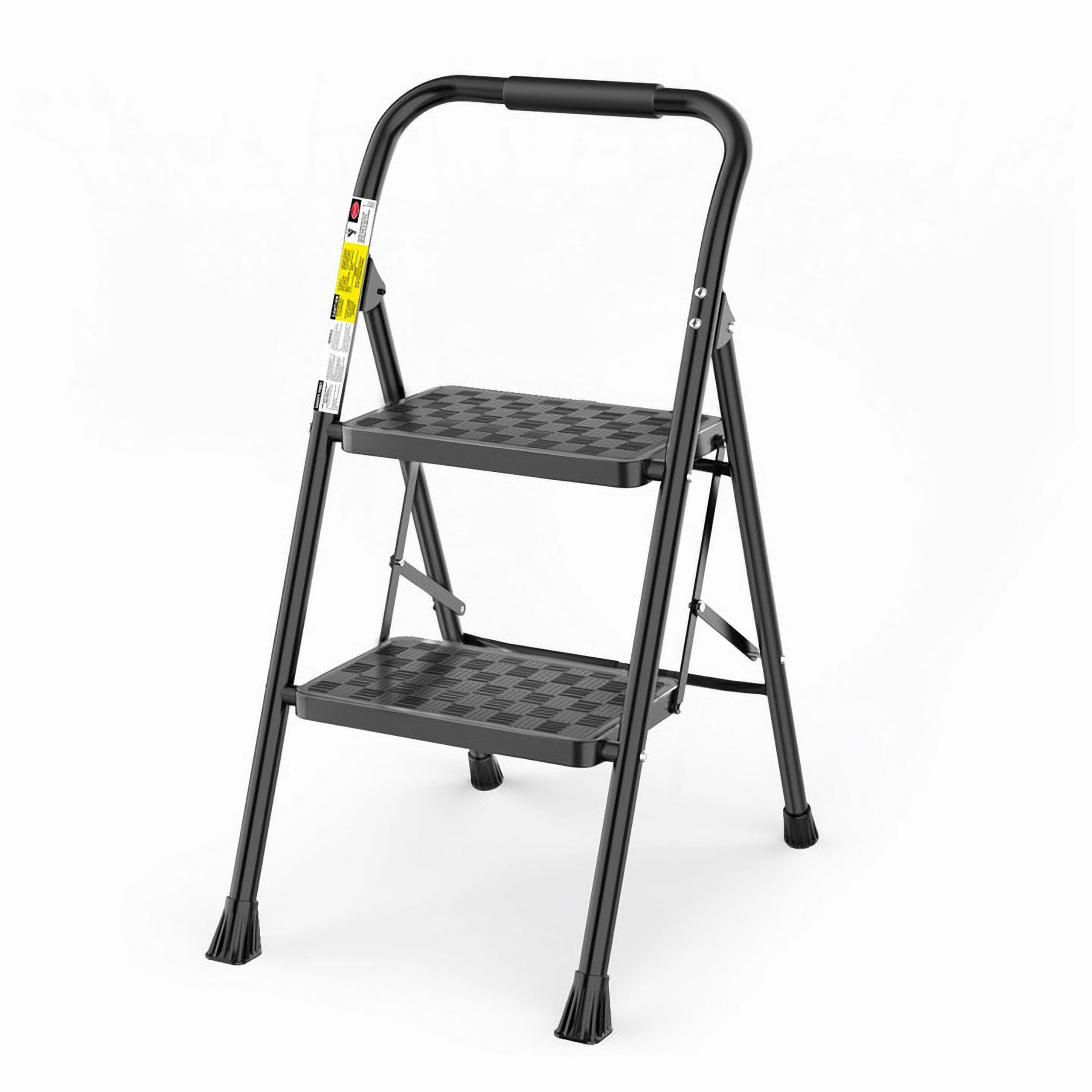 2 Step Ladder, Step Stool for Adults,2 Step Ladder Folding Step Stool with Wide Pedal Ergonomic Design