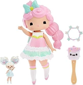 Secret Crush Collectable Dolls for Girls - Unwrap Surprises & Accessories - Pippa Posie Large Doll with Mini Doll Best Friend