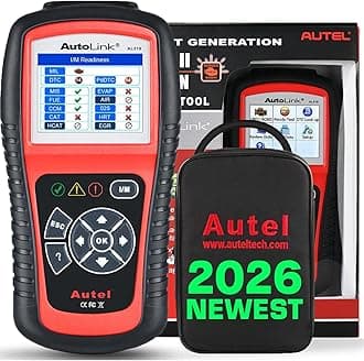 AutoLink AL519 Enhanced OBD2 Scanner Car Check Engine Code Reader CAN Scan Tool Mode 6, Advanced Version of AL319