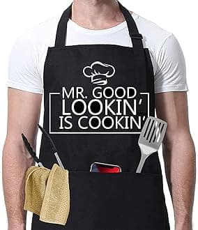 Novelty Funny Apron Men Women Chef Cooking Kitchen Bib BBQ Gifts Baking For Him