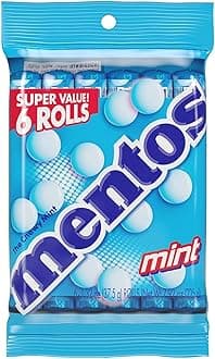 Chewy Mint Candy Roll, Mint, Mint Candies, 14 Pieces Per Roll, 6 Count Party Pack