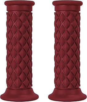 Motorcycle Grips Non Slip Rubber Bar End Thruster Grip 7/8" 22mm 24mm Motorcycle Comfort Hand Handlebar Grip Thruster Grip