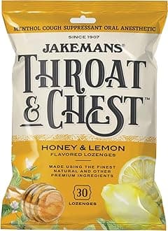 Jakemans Honey & Lemon Bags 100g