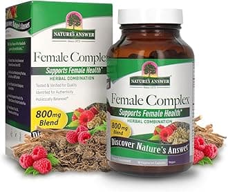 Nature's Answer Female Complex | Dietary Supplement | Supports Female Health | Vegan & Kosher Certified | Vegetarian Capsules 90ct.