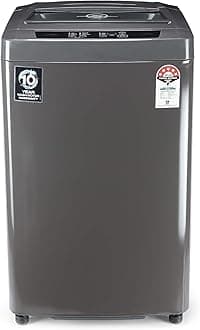Godrej 6.5 Kg 5 Star Fully-Automatic Top Loading Washing Machine (WTEON 650 AD 5.0 ROGR, Grey, Acu Wash Drum)