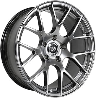 Enkei 467-880-6545HS RAIJIN Tuning Wheel 18x8 +45 5x114.3 Hyper Silver