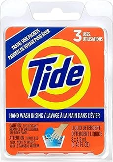 Tide Liquid Travel Sink Packets, 3-Count