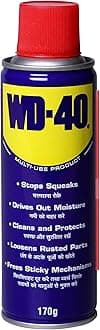 Multipurpose Spray, Lubricant, Rust Remover, Cleans Bike Chains, Squeak Noise, Stain Remover, Cleaning Agent, 170g