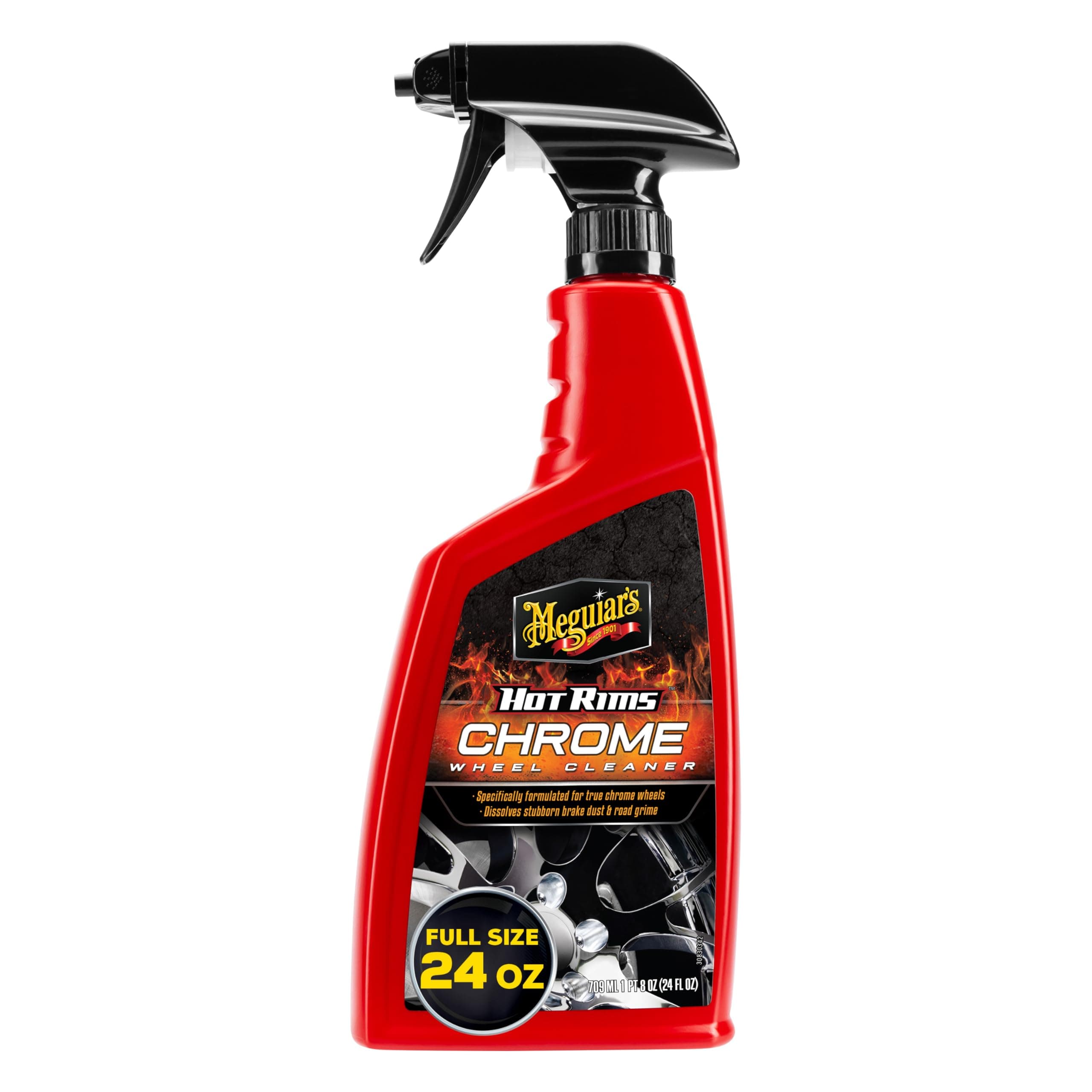 Meguiar’s Hot Rims Chrome Wheel Cleaner - The Perfect Car Wheel Cleaner that ...