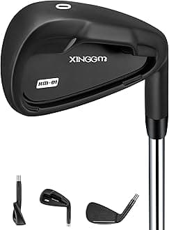 XM-01 Individual Golf Irons or Golf Irons Set - Premium Men Golf Club Iron with Steel Shaft for Right Hand Golfers Stiff Flex