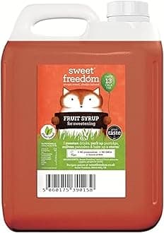 Fruit Syrup - 7 KG | Natural Great Taste With Sweetness Derived from Fruit | Ideal for Coffee, Baking & Dessert | No Preservatives or Allergens | Vegan | Only 13 Cal Per Teaspoon