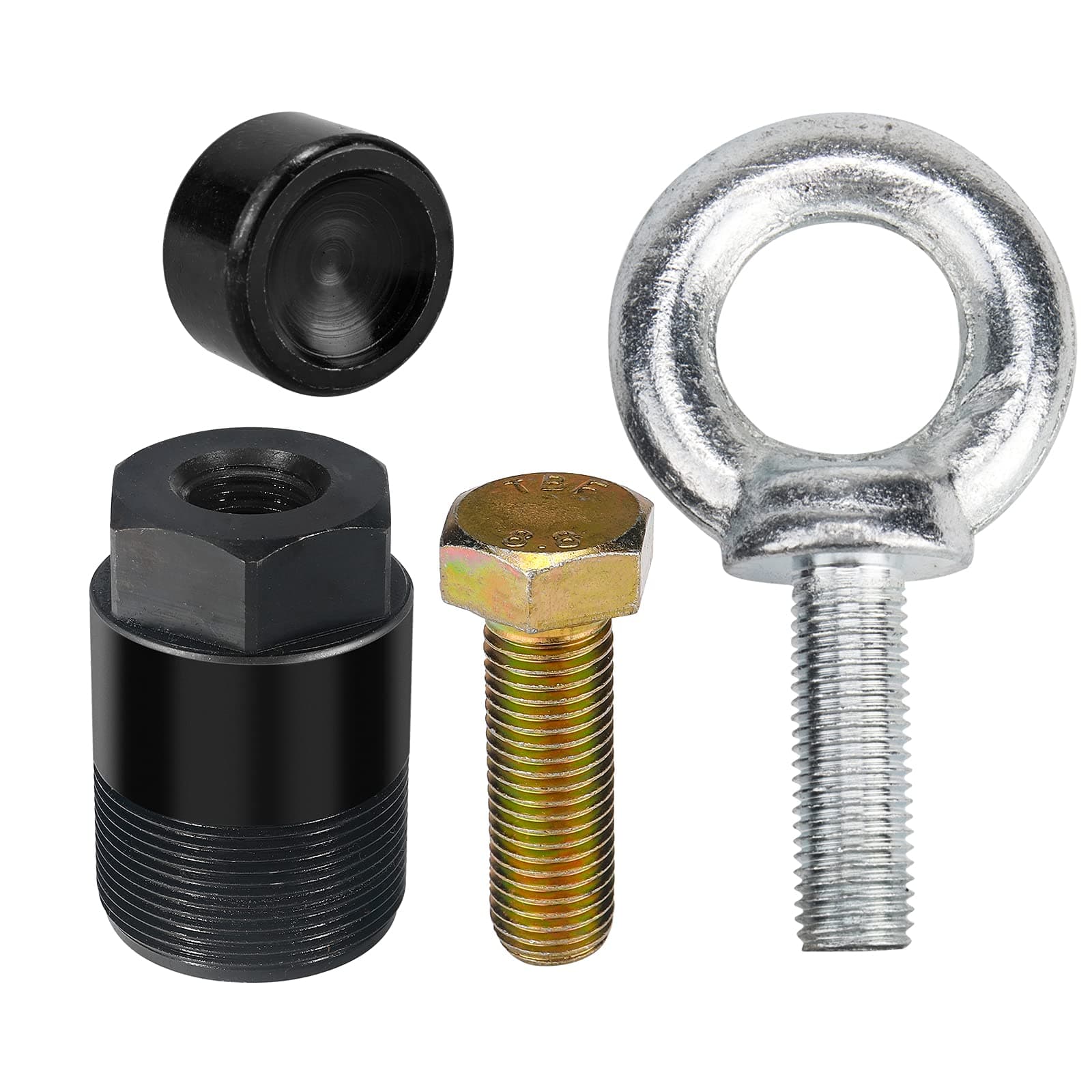 3mirrors Flywheel Puller Removal Tool Compatible with Mercury Mariner Yamaha Outboard 1 1/2-16 Lift Ring #91-90455-1 91-849154T1