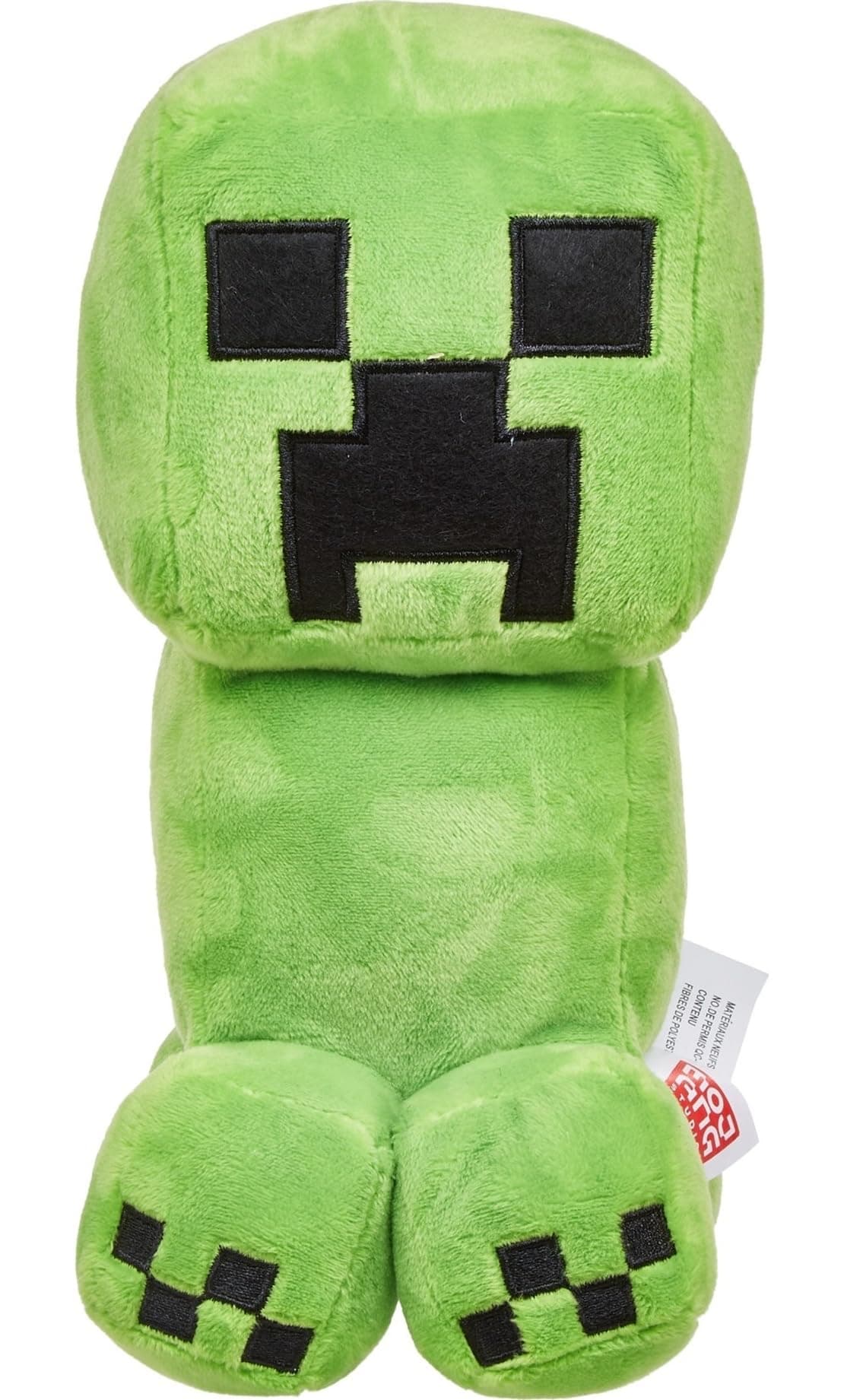 Mattel Minecraft Basic Plush Character Soft Dolls, Video Game-Inspired Collectible Toy Gifts for Kids & Fans Ages 3 Years Old & Up, HBN40, Creeper