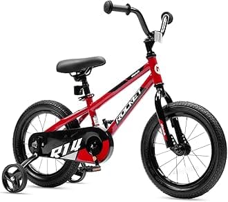 Kids Bike Toddlers 12 14 16 18 Inch Wheel Bicycle Beginners Boys Girls Ages 3-11 Years, Multiple Color Options