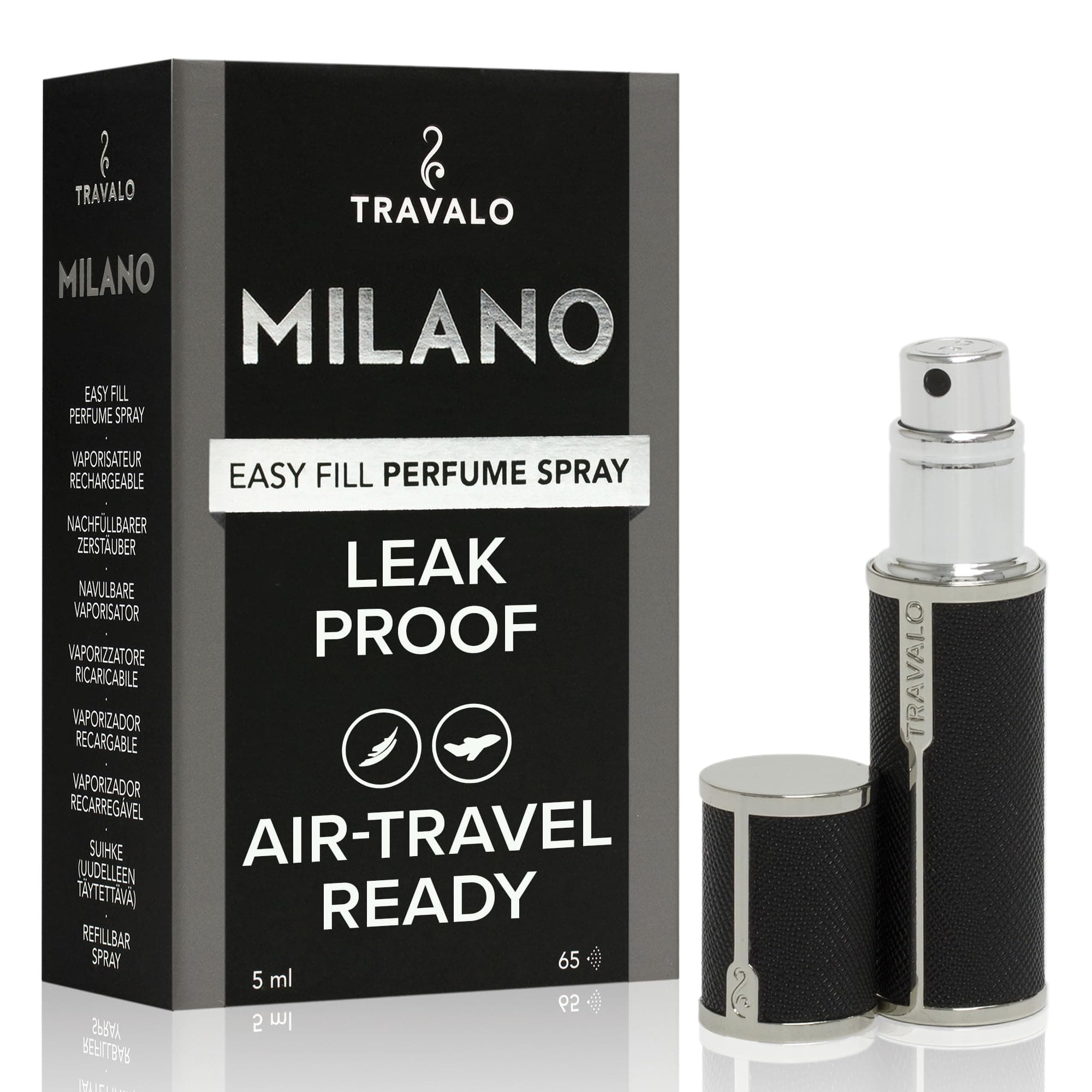 Milano HD Deluxe Pocket Atomiser Black
