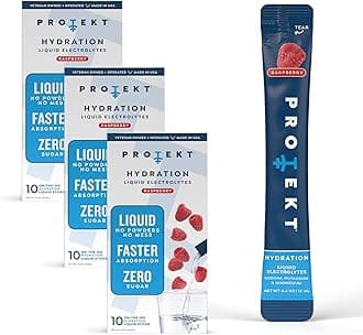 - Electrolyte Packets for Recovery & Hydration | Organic & Sugar-Free Electrolytes Drinks | Works Faster Than Powder Drink | On-The-Go Liquid Hydration Drink | Raspberry, 30 Pack