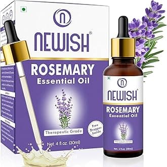 100% Pure Rosemary Essential Oil 30ml | Rosemary Oil For Hair Fall Control and Regrowth | Natural | Undiluted | Essential Oil For Stress Relief, Nourishment and skin Care
