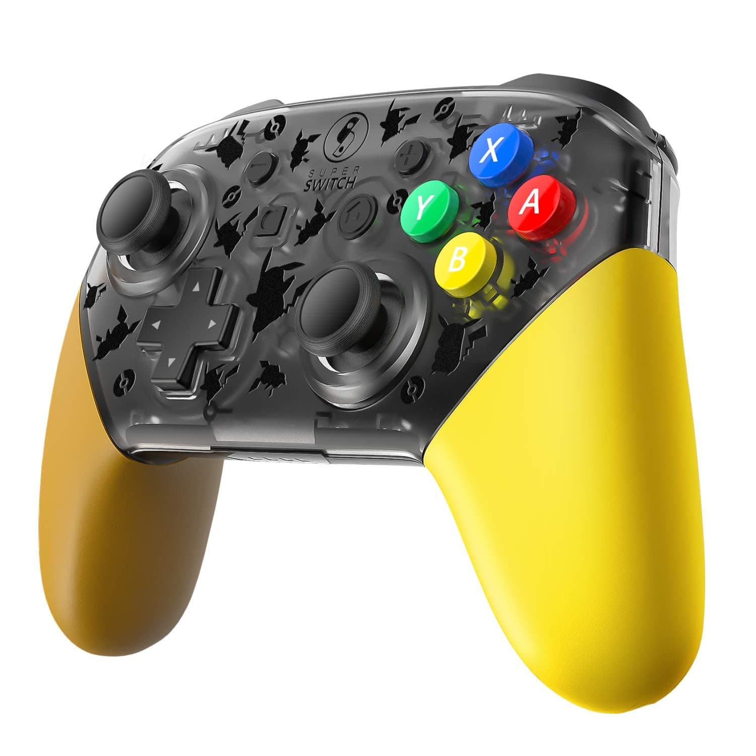 Replacement Shell for Nintendo Switch Pro Controller , Pokemon Lets Go Pikachu , Eevee Edition Replacement shell for for Switch Pro Controller