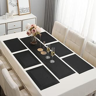 HOKIPO Set of 6 Dinner Mats with Runner (AR4258)