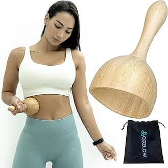Wood Massage Cup Professional Wood Therapy Tools | Wood Therapy Tools for Body Shaping Set