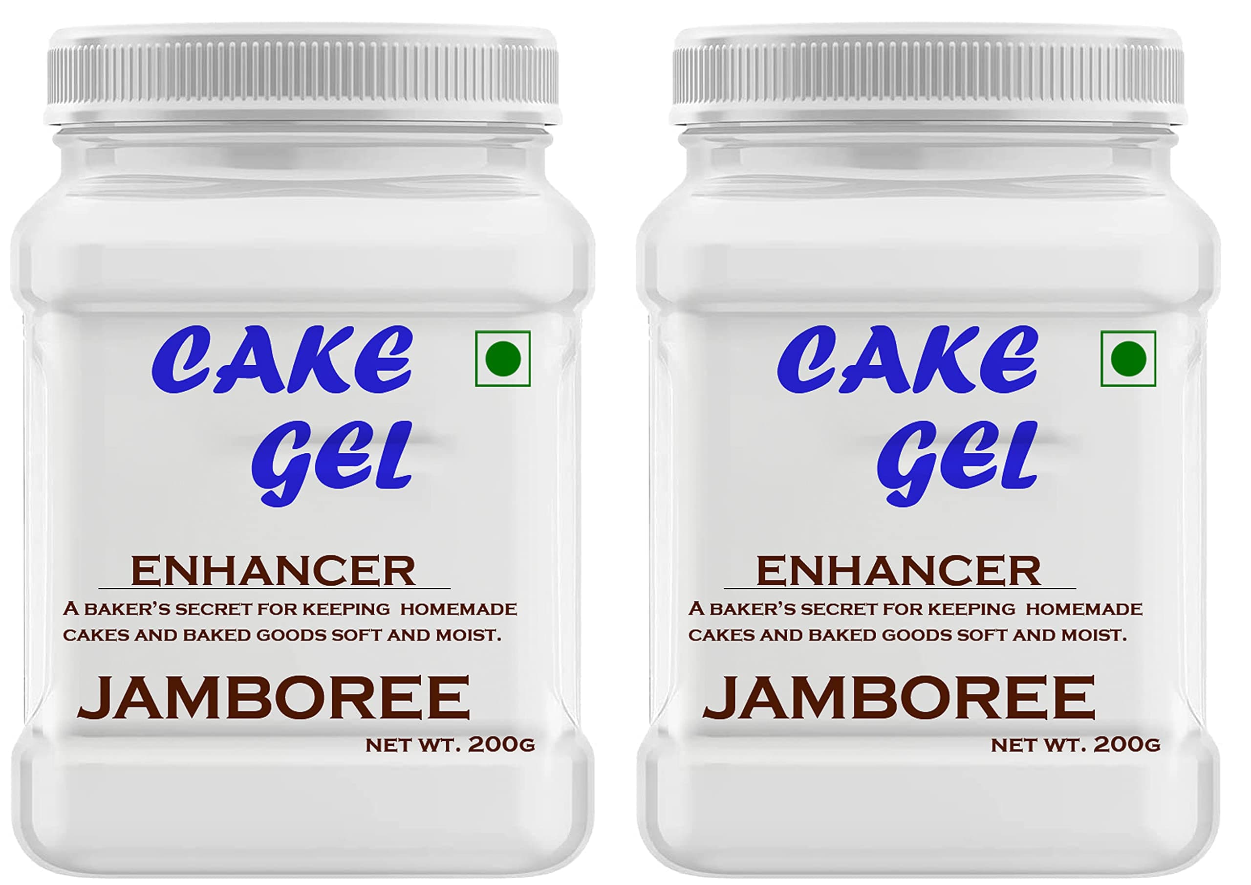 Cake Sponge Improver Useful When Making Eggless Cakes, Emulsifier and Stabilizer Mix 2x200 Gms