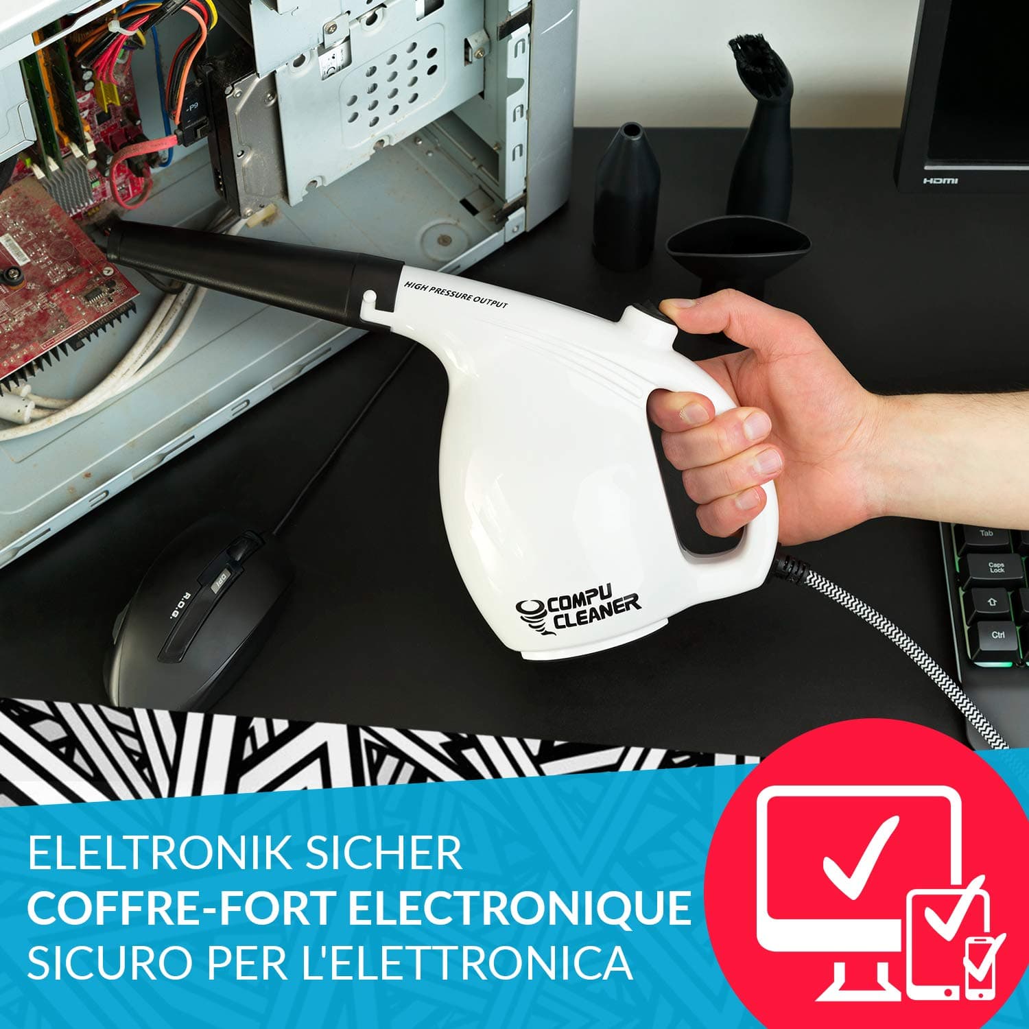 CompuCleaner Original EU - Electric Air Duster