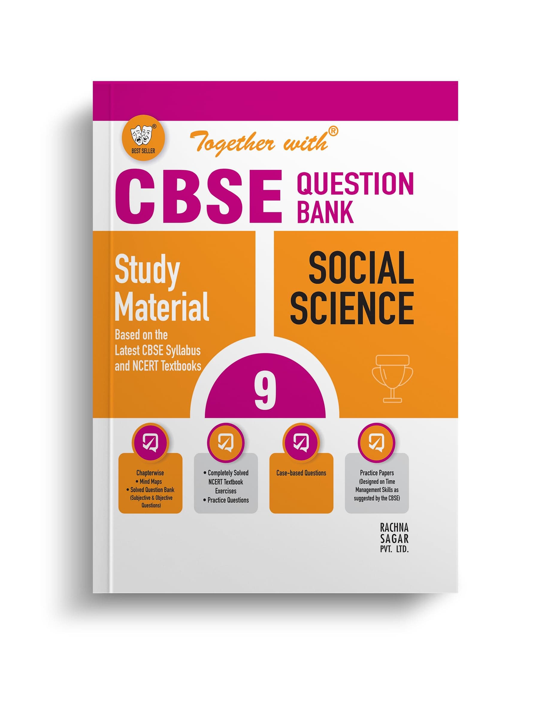 Together With CBSE Class 9 Social Science Solved Question Bank & Practice Papers (Chapterwise & Topicwise) Exam 2023 [Paperback] Rachna Sagar