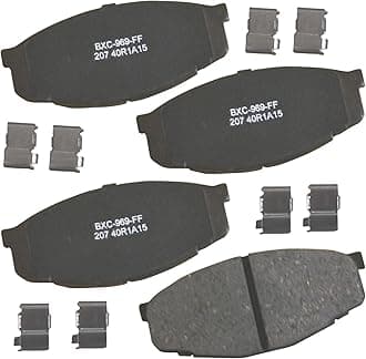 Bendix Premium SBC207 Ceramic Front Brake Pads for Toyota Cressida 1988-1981, Pickup 1995-1984