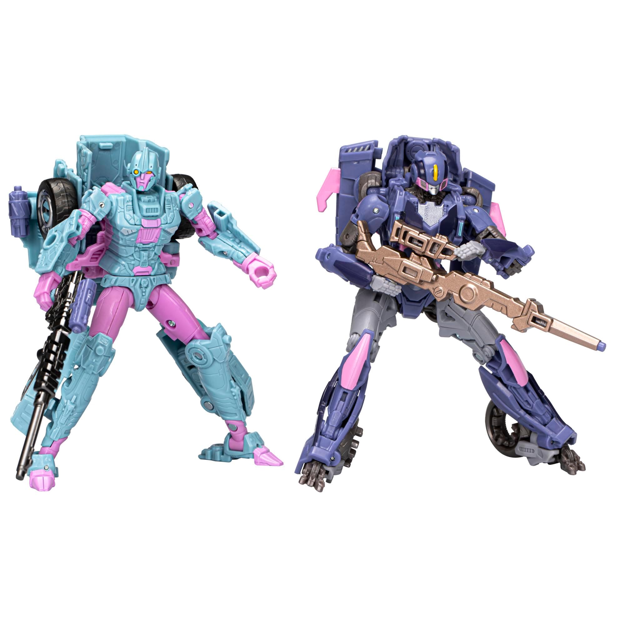 Transformers Legacy Evolution Deadeye Duel 2-Pack 5.5” Senate Guard Autobot Javelin & Ascenticon Kaskade Action Figures