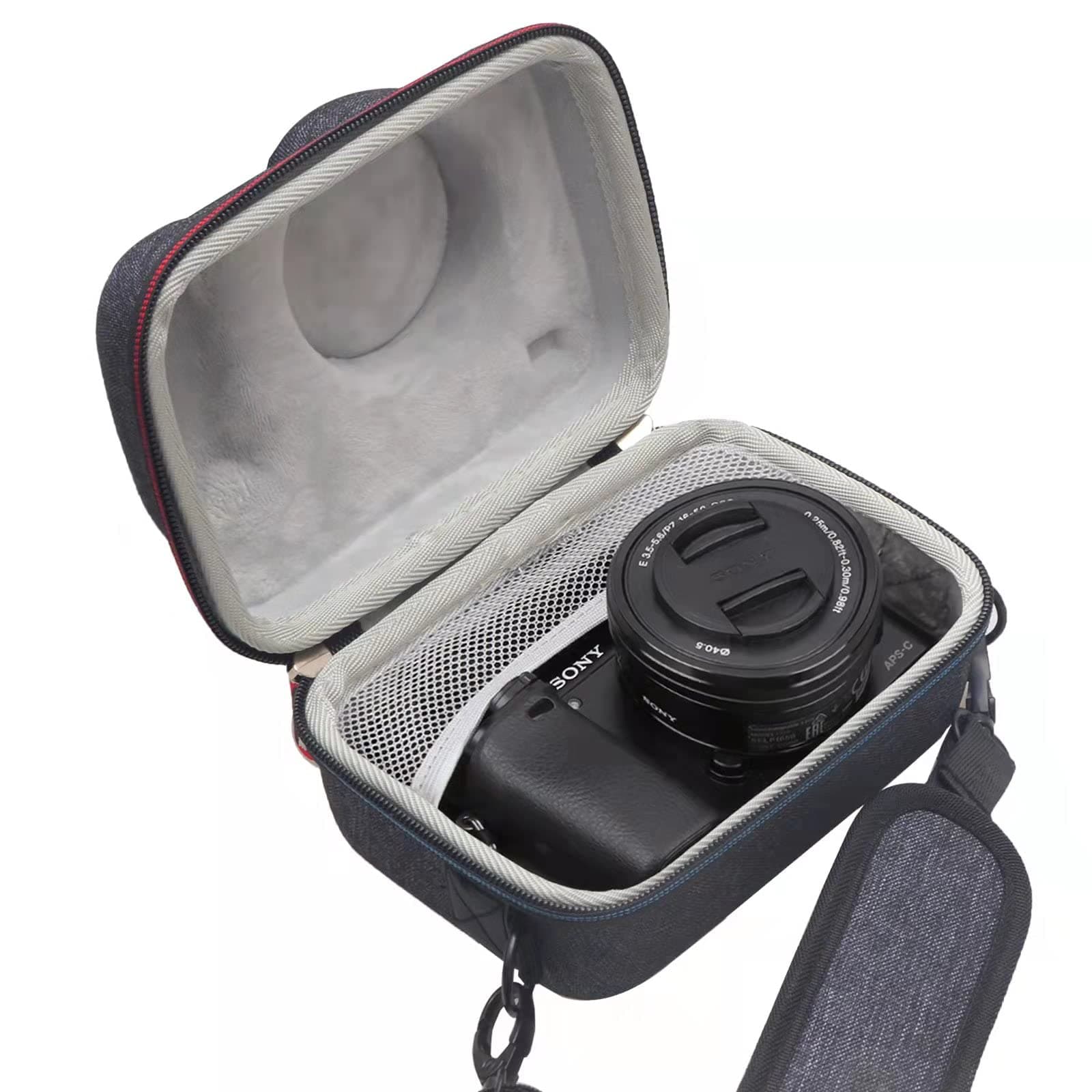 Hard EVA Case For Sony a5100 case,Sony a6000 case,Sony a6100 case,Sony a6300 case,Sony a6400 case,Sony a6500 case,Sony a6600 case,Sony zv-e10 case Digital Camera