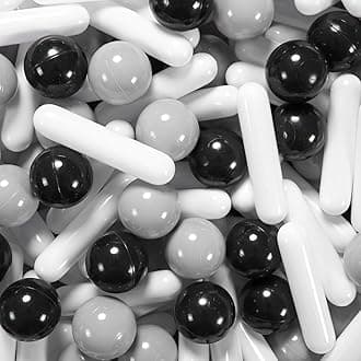 STARBOLO Ball Pit Balls for Kids -Pack of 150 200 500 Colorful Ball Pit Balls Crush Proof Plastic Toy Balls for Toddlers Ball Pit, Ball Pit Play Tent, Baby Pool Water Toys