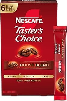 Taster'S Choice House Blend Instant Coffee 18G 6 Packets