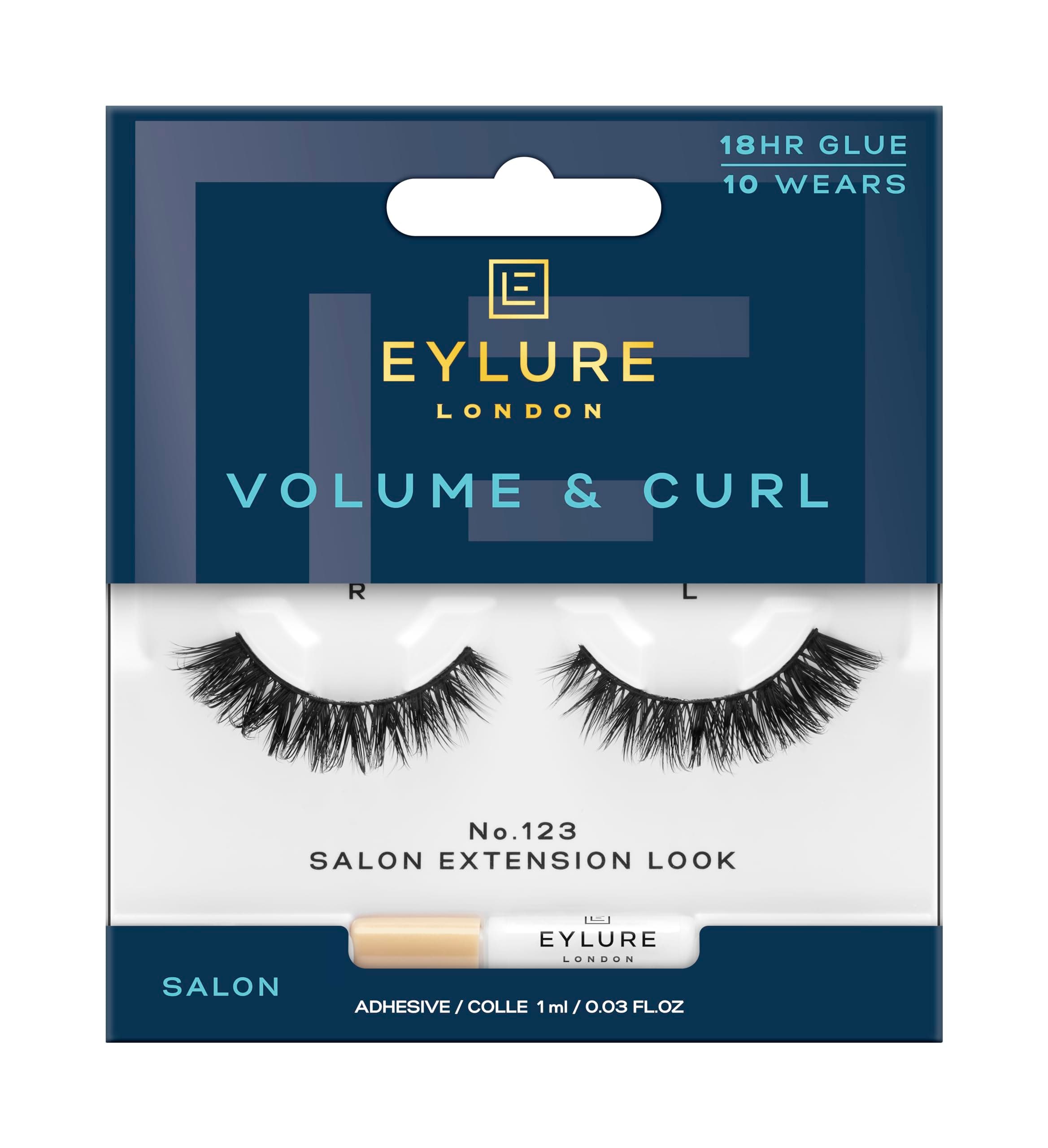 Volume & Curl No. 123 False Lashes