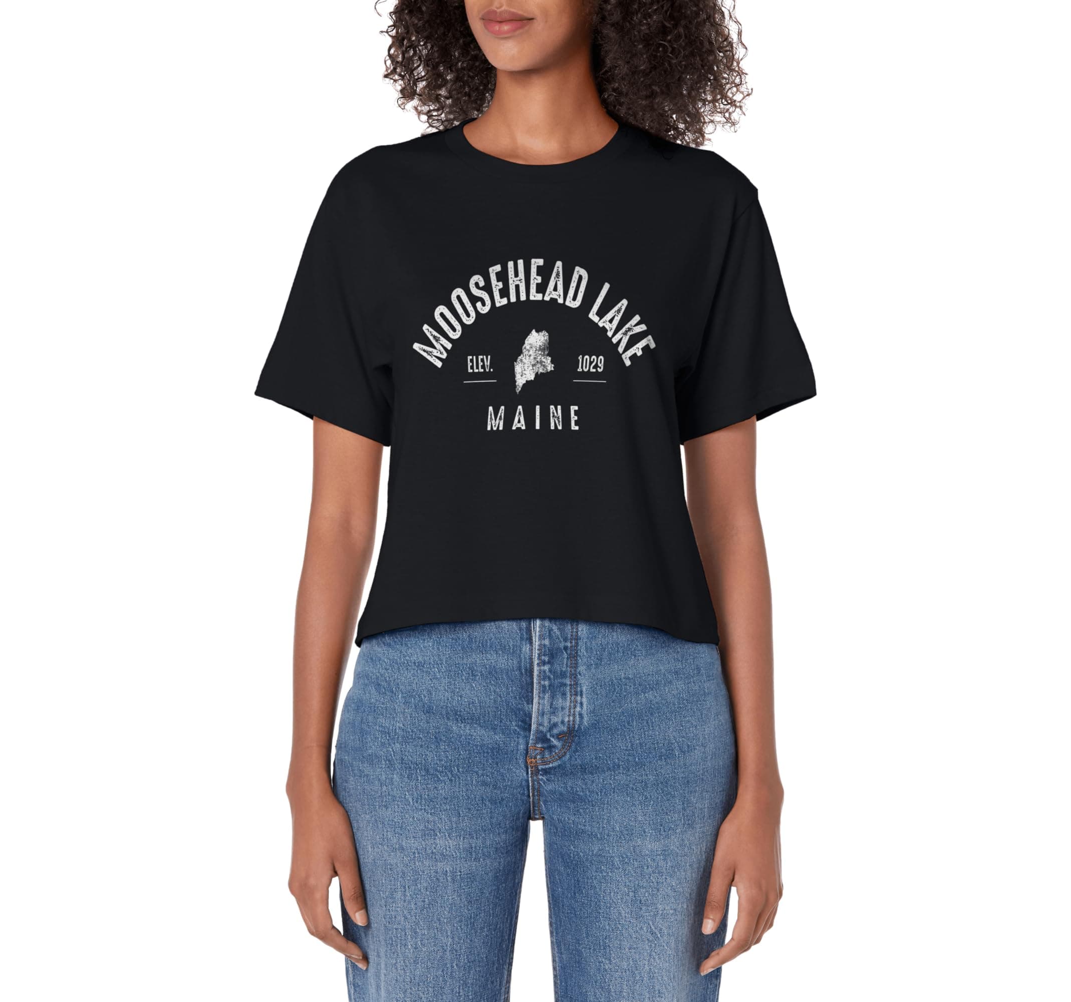Moosehead Lake Women's Crop Top