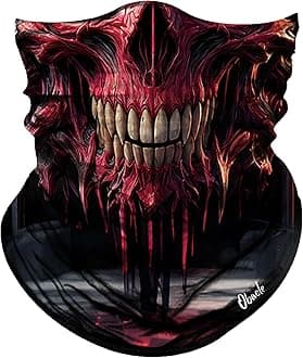 Skull Face Mask for Dust Wind Sun Protection Men Women Motorcycle Riding