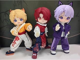 GNATAPIAY 1/12 BJD Dolls Blind Box,Kawaii MJD BJD Dolls NAGI Series-3 1/12 Ball Jointed Doll Collectable Action Figure Posable Dress Up Doll for Girls Gift Toys