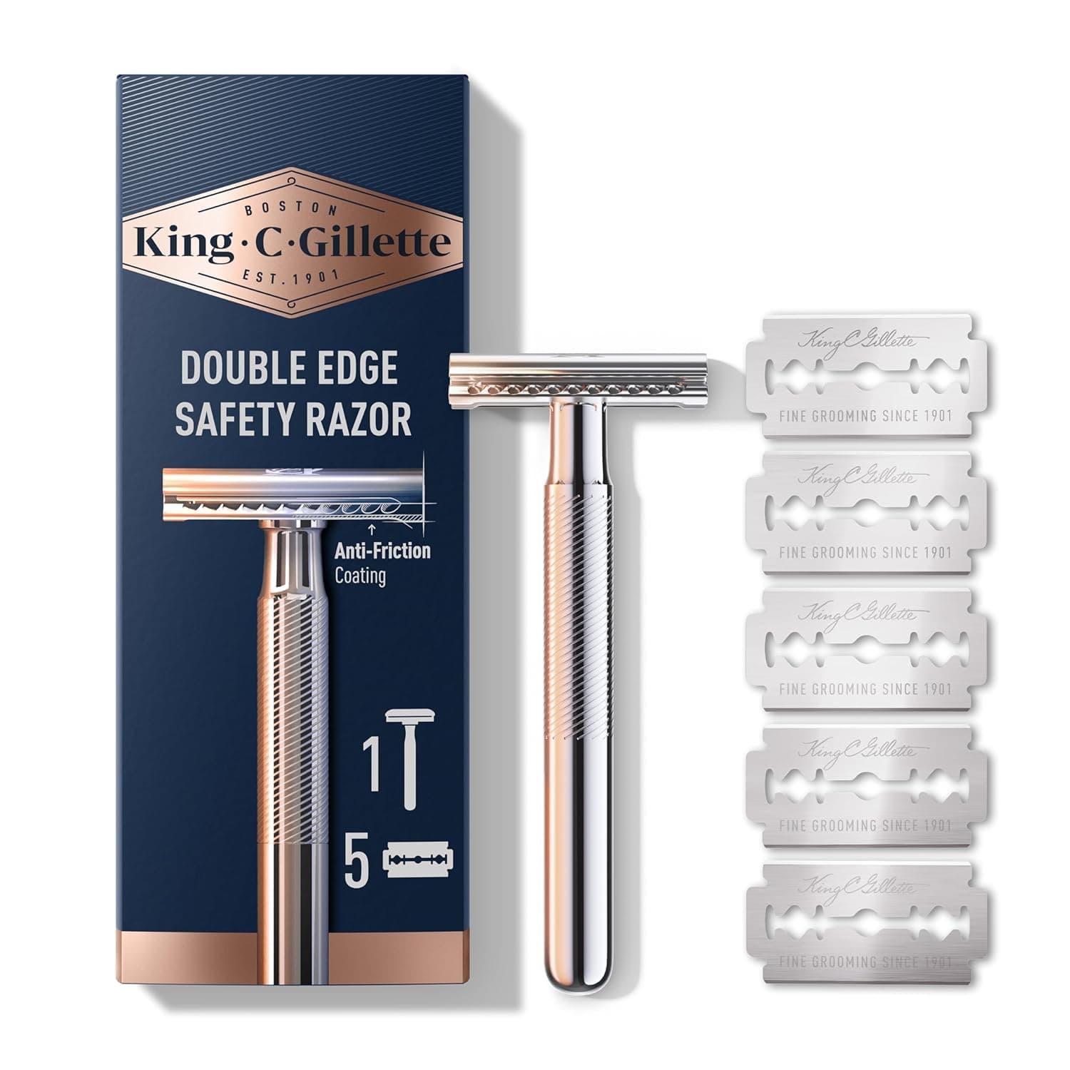 King C. Gillette Double Edge Razor