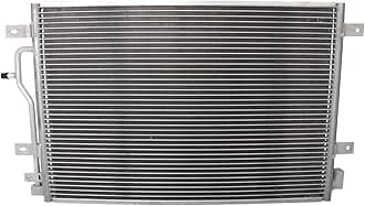 TRQ Air Conditioning A/C Condenser Compatible with 2005-2009 Audi A4 2006-2009 A4 Quattro 2007-2008 RS4 S4 AU3030127 AU3030128