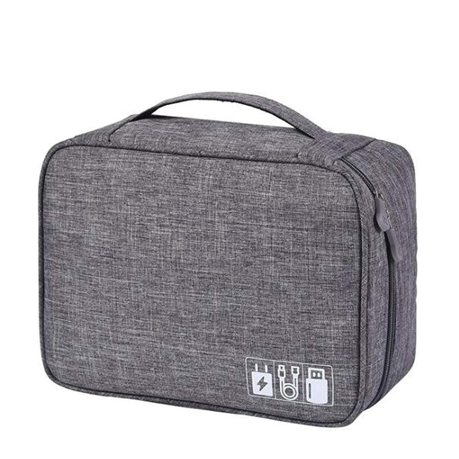 Universal Cable Organizer Bag Grey